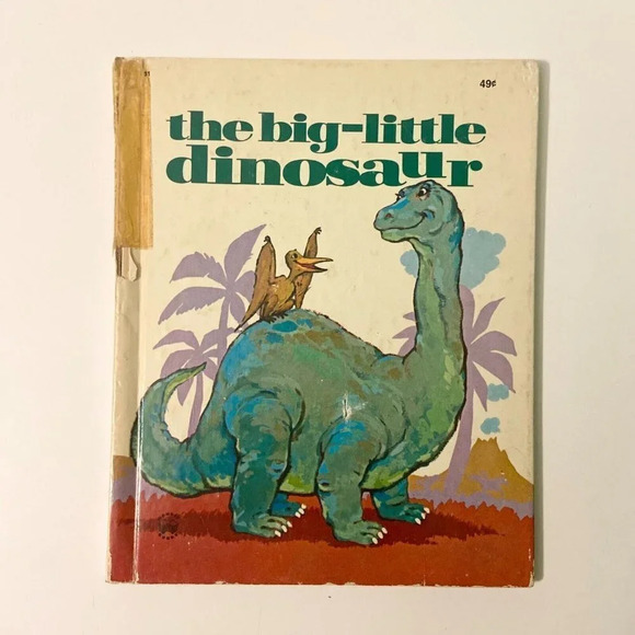 Vintage Lot of 5 Wonder Books Popeye Black Beauty  Peter Cottontail Dinosaur - Picture 16 of 16